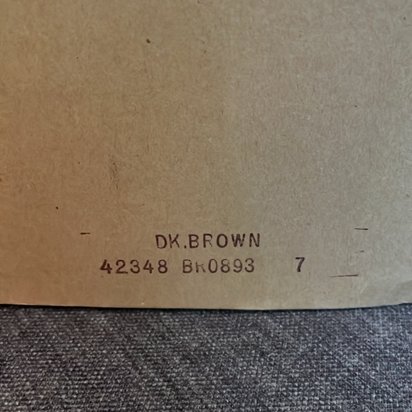 J. Crew Brown Leather Slip-On Comfort CLOGS. Vintage Y2K - Picture 8 of 8